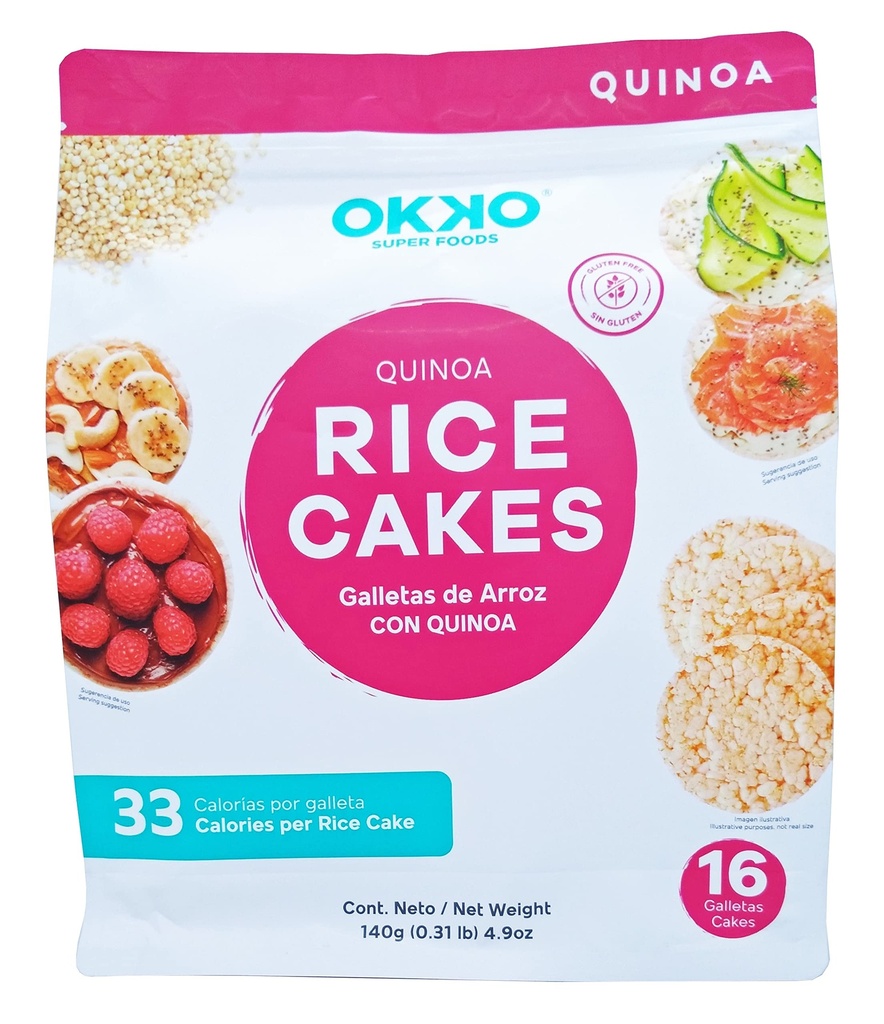 Tartas de Arroz con Quinoa  (pz)