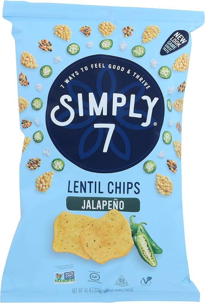 Lentil Chips Jalapeño (bag)