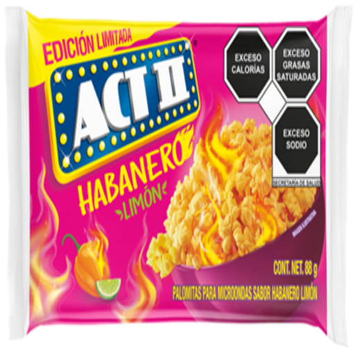 Palomitas Microondas Habanero ACT II (pz)