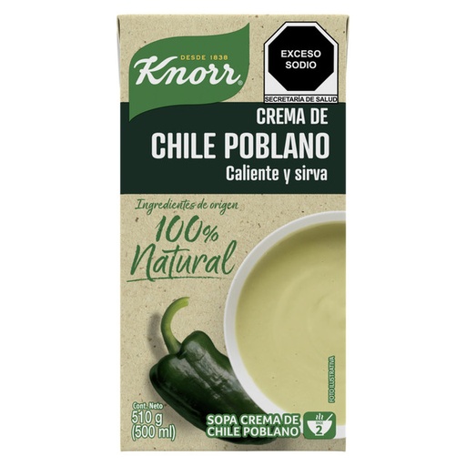 Poblano Chili Cream (16oz)