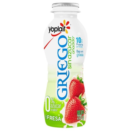 Sugar-Free Drinkable Greek Strawberry Yogurt