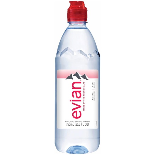 Evian Sport Water (750ml)